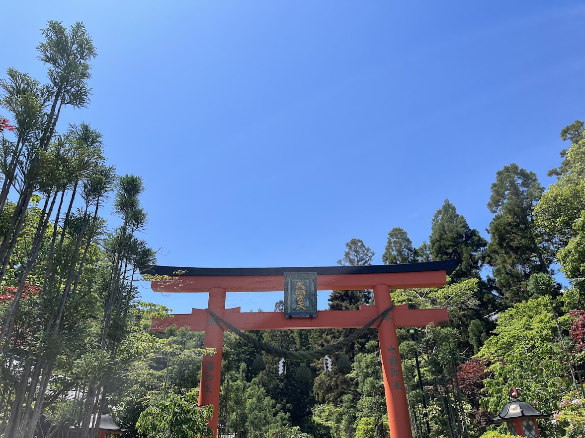 奈良県の珍しい御朱印切り絵-霊山寺バラ園